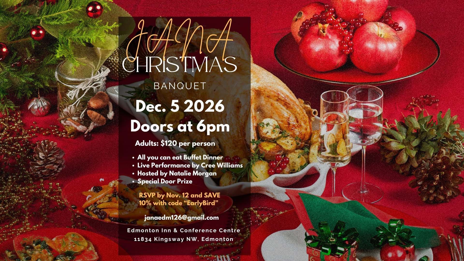 JANA Christmas Banquet 2026